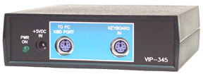 VIP-345 PS/2 Keyboard Protocol to RS-232 Converter