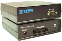 VIP-411 / 412 "SmartAe" Switch Closure to RS-232 Serial Encoder