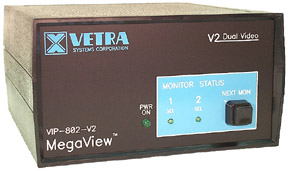 VIP-802-D2 Dual-Head DVI Video Switch