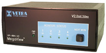 VIP-804-V2 4 port Dual-Head Video Switch