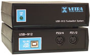USB-912-BA Foot-operated USB Keyboard Encoder Controller unit