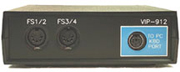 VIP-912-BA Foot-operated PS/2 Keyboard Encoder Controller unit