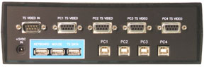 rear view of USB-804-KMV-TS