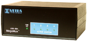 Front of USB-884-KM Splitter